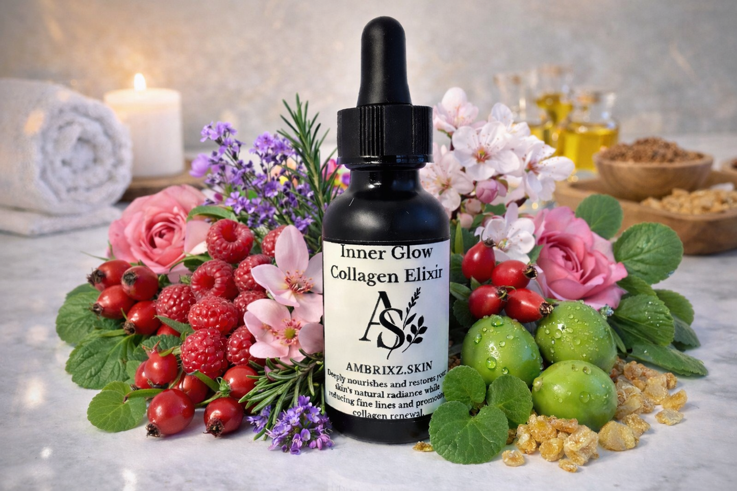 Inner Glow Collagen Elixir serum 1oz