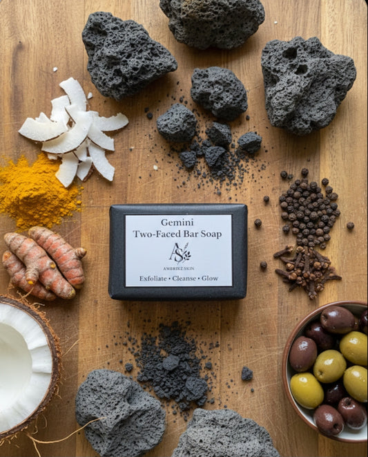Gemini Two-Faced lava Bar Soap